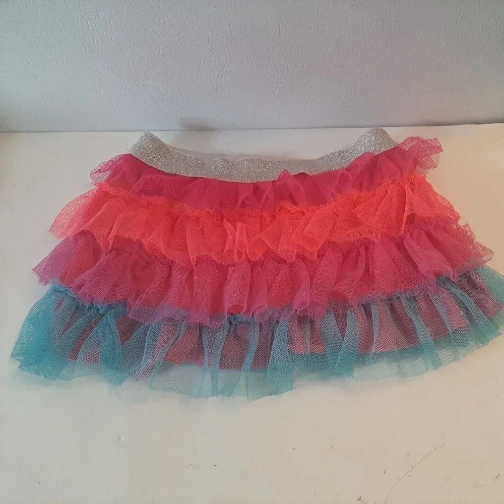Girls 4-5 Rainbow Layered Tutu Skirt Danskin Ballet
